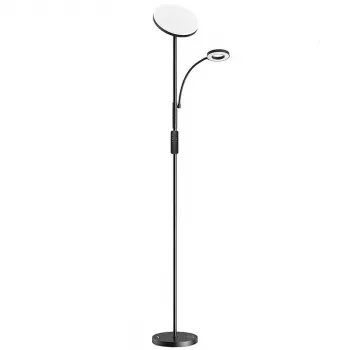 BLITZWOLF Doppelstehleuchte mit Fernbedienung BlitzWill BWL-FL-0001, 36W (Schwarz)
