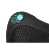 BLO Shiatsu-Massagekissen mit Wärme, 4 rotierende Knoten, Schwarz