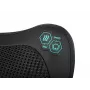 BLO Shiatsu-Massagekissen mit Wärme, 4 rotierende Knoten, Schwarz