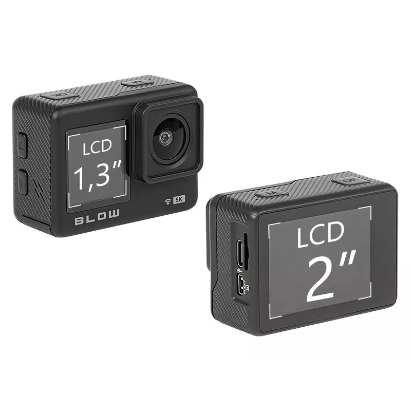 BLOW Action-Sportkamera 20 MP 5K Ultra HD CMOS Wi-Fi 58 g