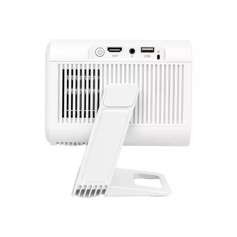 BLOW AndroidTV FullHD MaxView Tragbarer Projektor Weiß