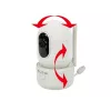 BLOW Electronic Baby Monitor mit 5,5 inch LCD-WLAN-Monitor, Full-HD-Kamera, Schwenken/Neigen/Zoom, Nachtsicht, Gegensprechfunktion, Temperatursensor, Schlaflieder, 300 m Reichweite