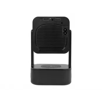 BLOW tragbarer Projektor Android TV HD Cinema Sound mit schwarzer Tasche