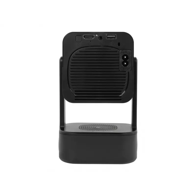BLOW tragbarer Projektor Android TV HD Cinema Sound mit schwarzer Tasche