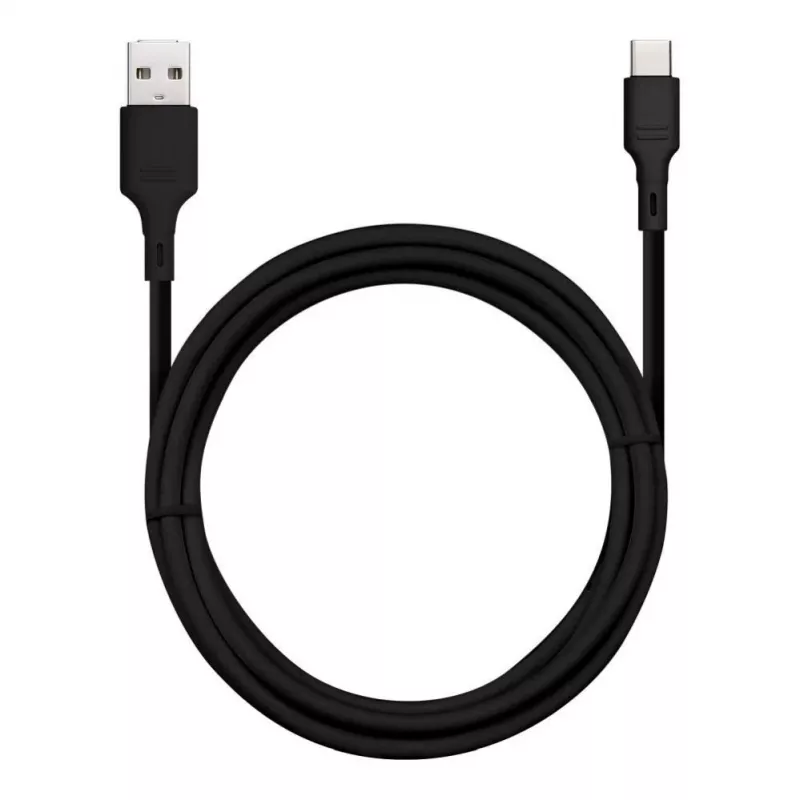 Blue Star USB-A auf USB-C Kabel 1m 3A Schwarz DC-001AC3.0