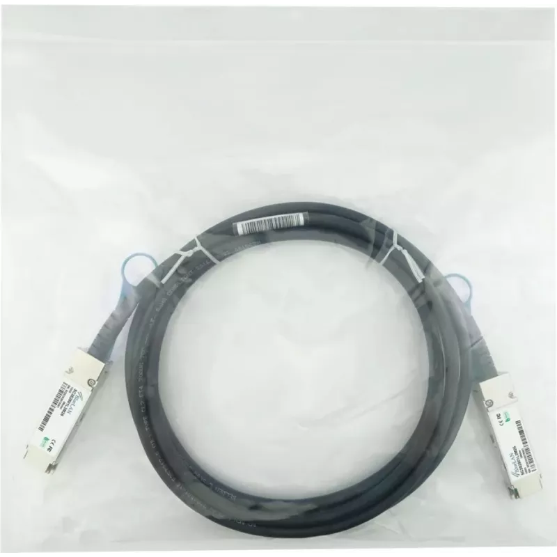BlueLAN MCP1600-C003-BL Kompatibles QSFP28 Direct Attach Kabel, 100GBASE-CR4, InfiniBand EDR, 26AWG, 3 Meter