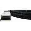BLUEOPTICS Kompatibles Edge Core ET7402-DAC-3M BlueLAN QSFP28 Direct Attach Kabel, 100GBASE-CR4, InfiniBand EDR, 26AWG, 3 Meter (ET7402-DAC-3M-BL)