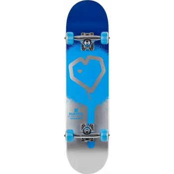 Blueprint Complete Skateboard 7.25 Black Yellow