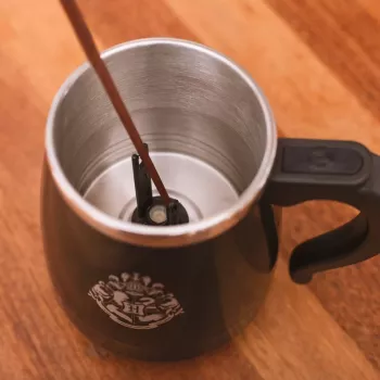 BlueSkyStudios Harry Potter Selbstrührbecher 350 ml Schwarz