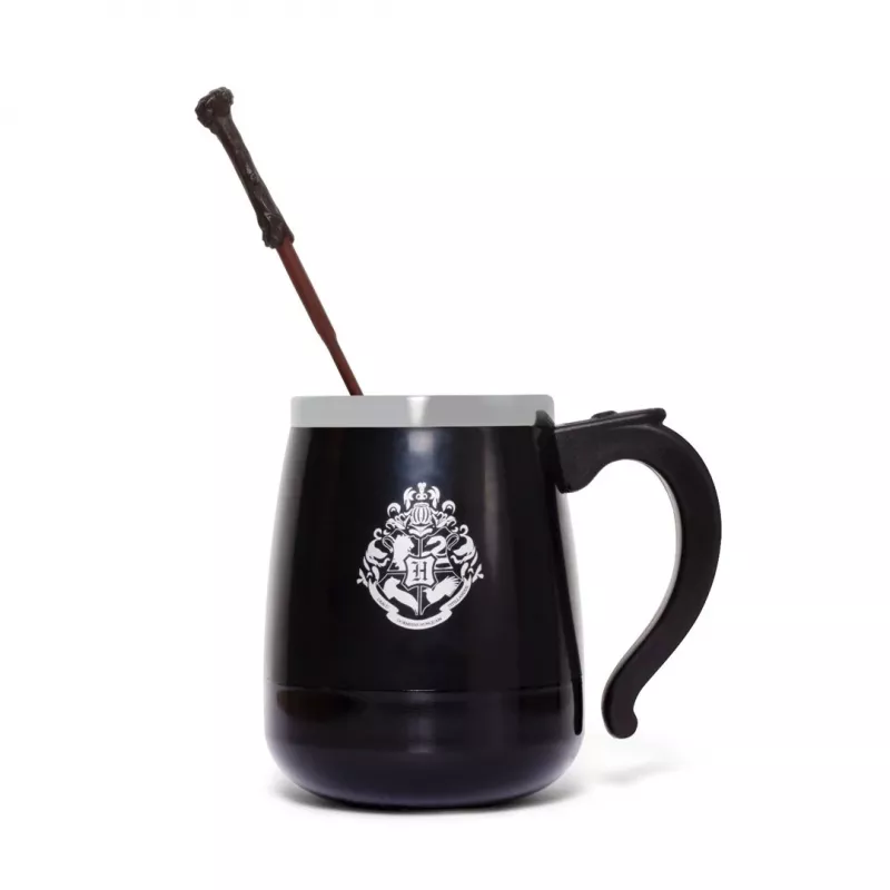 BlueSkyStudios Harry Potter Selbstrührbecher 350 ml Schwarz