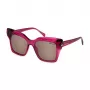 Blumarine Damen-Sonnenbrille SBM832S5401BV Butterfly Acetat Schwarz Grau Verlauf UV400