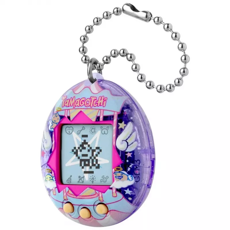 BND Tamagotchi Original - Angel Carousel Virtuelles Haustier Spielzeug, Weiß