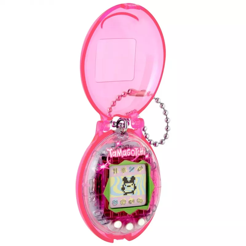 BND Tamagotchi Original Virtual Pet mit Schutzhülle - Pink