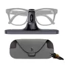 BoboVR CG2 Ladestation für VR-Headsets – 3-in-1 Magnetische Dockingstation mit 350mAh Clip und Reiseetui, Schwarz