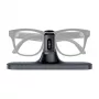 BoboVR CG2 Ladestation für VR-Headsets – 3-in-1 Magnetische Dockingstation mit 350mAh Clip und Reiseetui, Schwarz