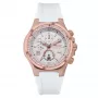 BOBROFF BF1002L25 Unisex Analog-Quarzuhr 43mm Edelstahlgehäuse Schwarzes Lederarmband