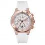 BOBROFF BF1002M25 Unisex Quarz Analoguhr 43mm Edelstahl Schwarzes Zifferblatt Lederarmband