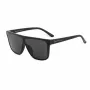Bobroff BFG0032-S05P Herren-Sonnenbrille – Polarisiert, Schwarzer Rahmen, Graue Gläser, 143 mm