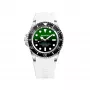 BOBROFF MAN BF0002i-BFSTB 44mm Analog-Quarzuhr Schwarzes Leder