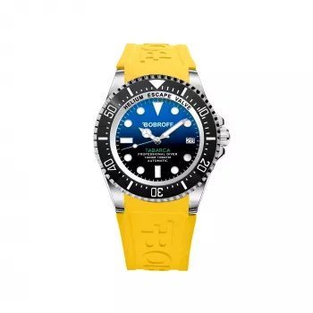 BOBROFF MAN BF0003-BFSTA Quarz-Armbanduhr 44mm Edelstahl