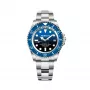 BOBROFF MAN BF0003ba 42mm Quarz Analog Uhr Schwarzes Zifferblatt Lederarmband