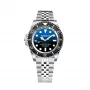 BOBROFF MAN BF0003iJ Analog-Quarzuhr 42mm schwarzes Leder