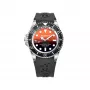 BOBROFF MAN BF0004i-BFSTN 42mm Quarz Analog Uhr Schwarzes Zifferblatt Lederarmband
