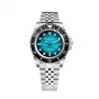 BOBROFF MAN BF0009-BFSTJ Analog-Quarzuhr 44mm schwarzes Zifferblatt Lederarmband