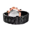 BOBROFF MAN BF1001M15M 44mm Analog Quarzuhr Schwarzes Zifferblatt Echtes Lederarmband