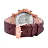 BOBROFF MAN BF1001M65 Analog-Quarzuhr 44mm schwarzes Zifferblatt Lederarmband