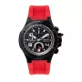 BOBROFF MAN BF1002M14 Analog-Quarzuhr 42mm schwarzes Zifferblatt Lederarmband