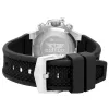 BOBROFF MAN BF1002M20 Analog-Quarzuhr 43mm schwarzes Zifferblatt Lederarmband