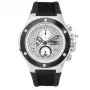 BOBROFF MAN BF1002M20 Analog-Quarzuhr 43mm schwarzes Zifferblatt Lederarmband
