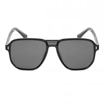 BOBROFF MAN BFG0003-C1 Sonnenbrille - UV400-Schutz, Polycarbonat-Gläser, 56 mm Glasbreite