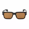 BOBROFF Herren-Sonnenbrille, rechteckig, BFG0021-C1 Schwarz/Grau UV400