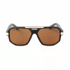 BOBROFF Herren-Sonnenbrille BFG0014-C2 Vollrand getönte Gläser UV400 56-16-143 mm