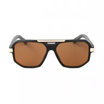 BOBROFF Herren-Sonnenbrille BFG0014-C2 Vollrand getönte Gläser UV400 56-16-143 mm