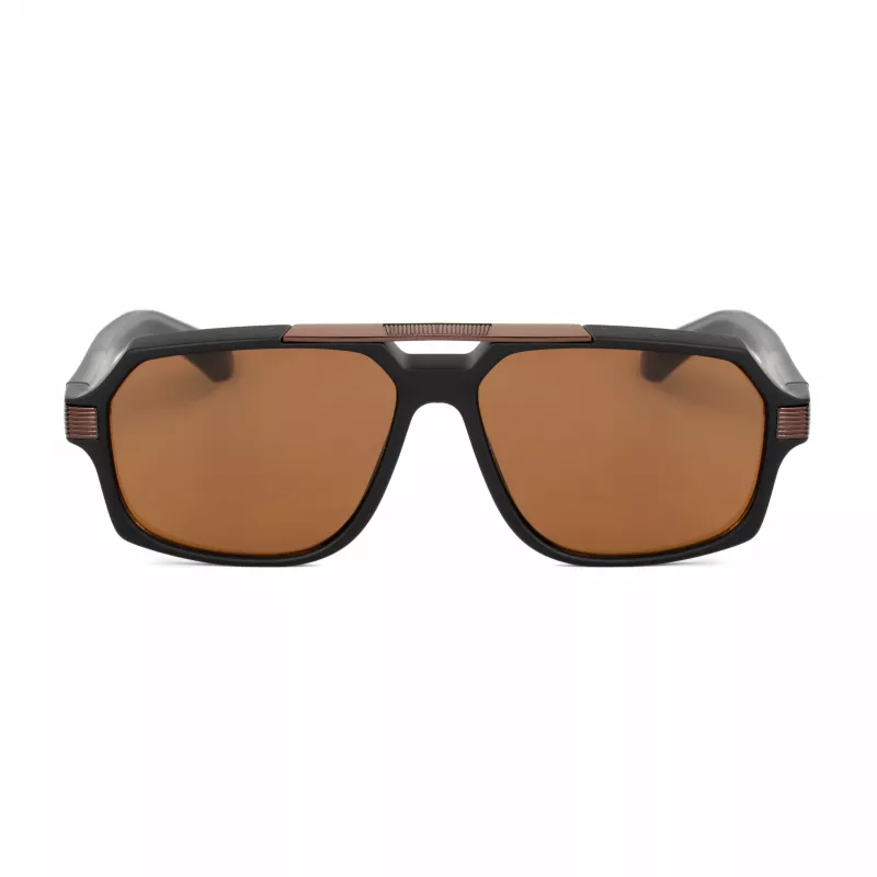 BOBROFF Herren-Sonnenbrille BFG0015-C2 58mm Gläser UV400-Schutz