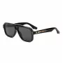 BOBROFF Herren-Sonnenbrille BFG0019-C1 Schwarzer Rahmen Graue Gläser UV400 56-19-148