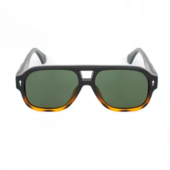 BOBROFF Herren-Sonnenbrille BFG0020-C5 56mm Glas UV400