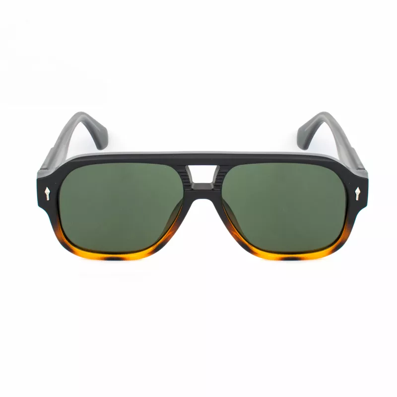 BOBROFF Herren-Sonnenbrille BFG0020-C5 56mm Glas UV400