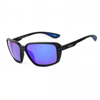 BOBROFF Herren-Sonnenbrille BFG0026-C4P – Acetatrahmen, UV400 Polycarbonat-Gläser (Glas 61 mm, Steg 17 mm, Bügel 132 mm)