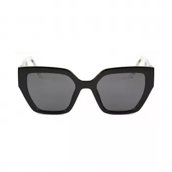 BOBROFF Women BFG0009-C1 Sonnenbrille (52/19/142 mm) Schwarz/Grau
