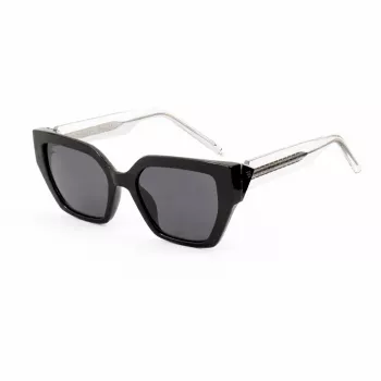 BOBROFF Women BFG0009-C1 Sonnenbrille (52/19/142 mm) Schwarz/Grau
