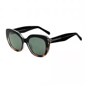 BOBROFF Damen Sonnenbrille BFG0001-C2P - Graue Gläser, Kunststoffrahmen, UV400-Schutz