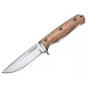 Boker Magnum Zebra Drop Klappmesser 02SC337, 440A Edelstahl Drop-Point-Klinge, Zebranoholz-Griff, Liner Lock, EDC-Taschenmesser
