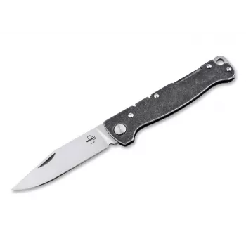 Böker Plus Atlas Backlock Clippoint Messer