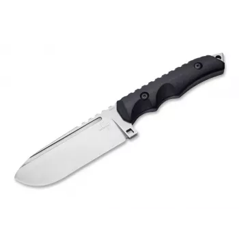 Böker Plus Hermod 2.0 Klappmesser D2 Satin Drop Point G10 Schwarz