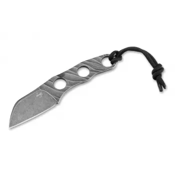 Boker Plus Kazhan Feststehendes Messer, D2-Stahl, G10-Griff, Schwarz, Kydex-Scheide