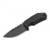 Böker Plus Little Dvalin Feststehendes Messer Schwarz D2 G10
